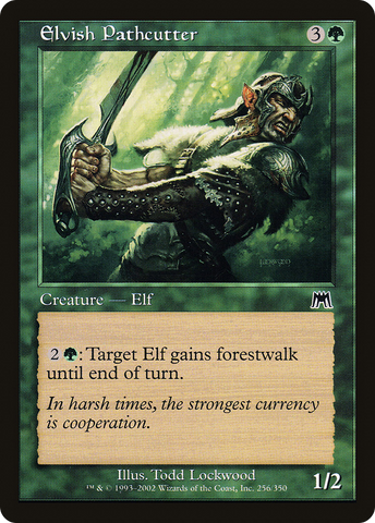 {C} Elvish Pathcutter [Onslaught][ONS 256]