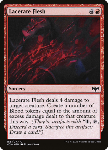 {C} Lacerate Flesh [Innistrad: Crimson Vow][VOW 166]