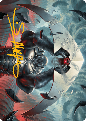 {A} Mirrodin Avenged Art Card (Gold-Stamped Signature) [March of the Machine Art Series][GS AMOM 026]