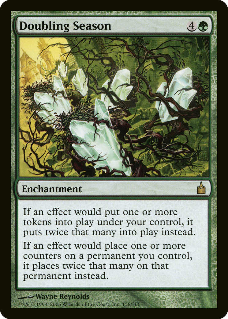 {R} Doubling Season [Ravnica: City of Guilds][RAV 158]