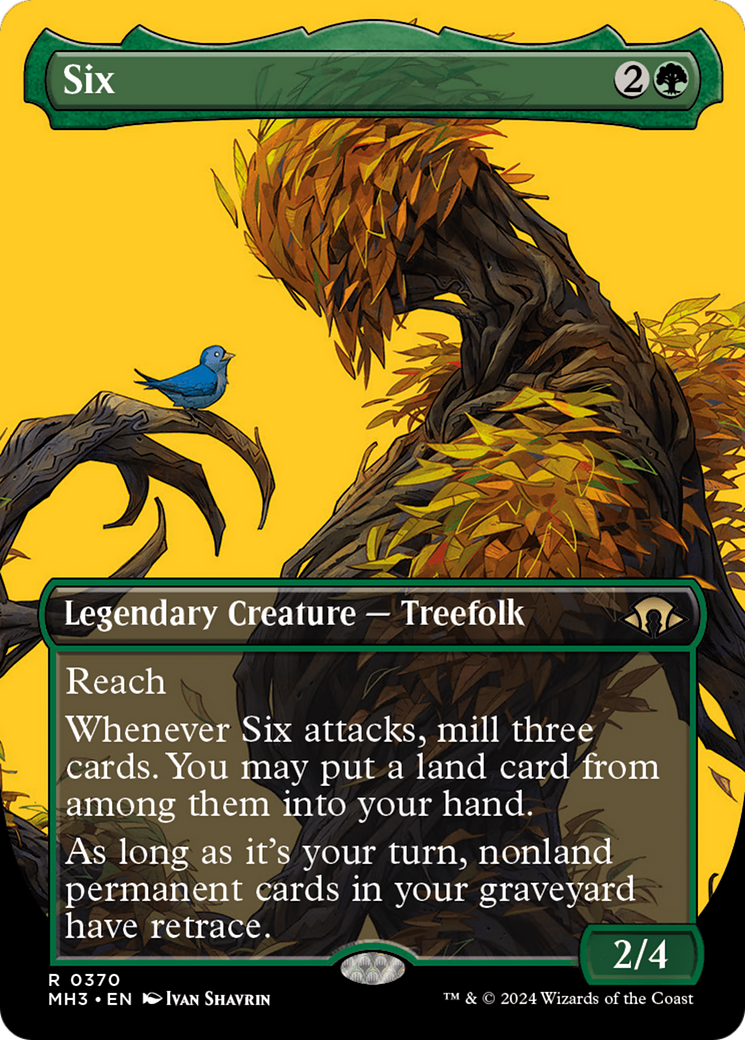 {R} Six (Borderless) [Modern Horizons 3][MH3 370]