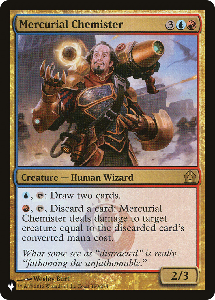 Mercurial Chemister [LIST RTR-180]