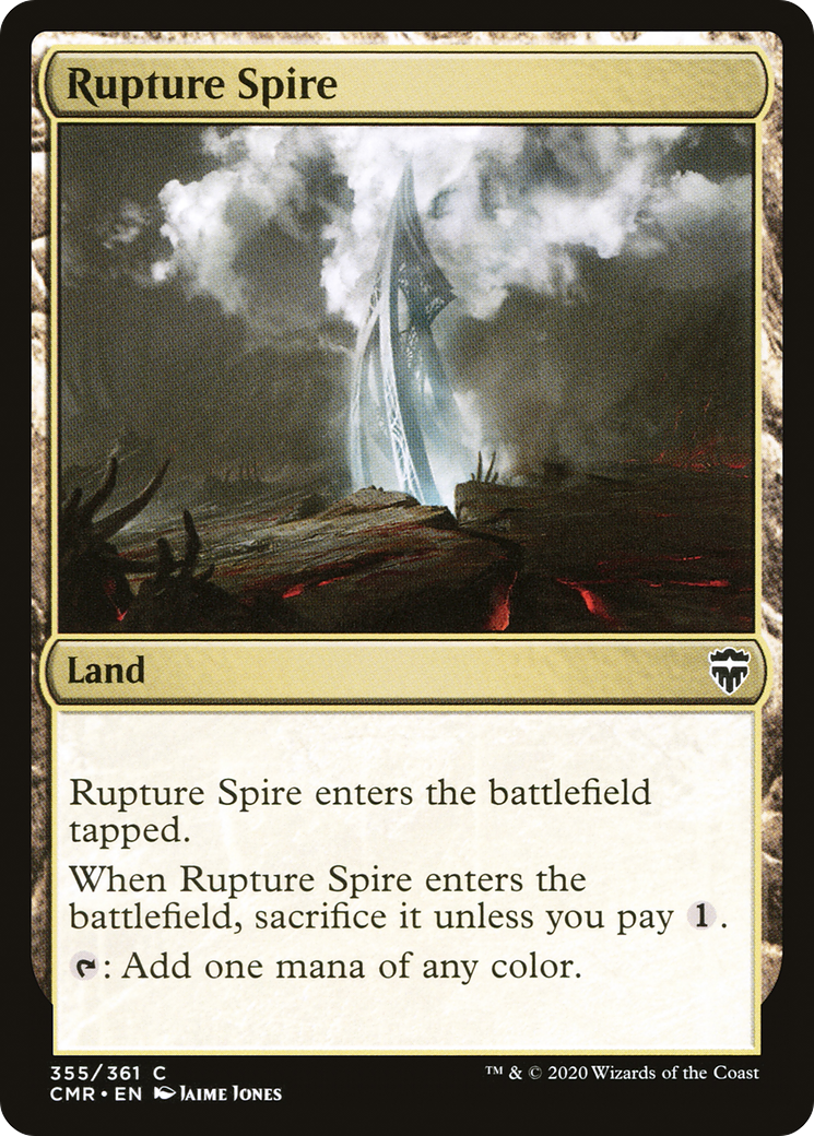 {C} Rupture Spire (355) [Commander Legends][CMR 355]