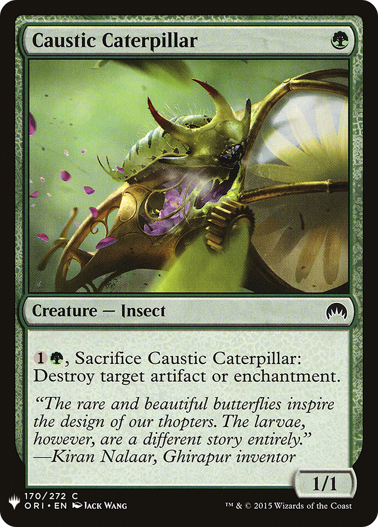 {C} Caustic Caterpillar [Mystery Booster][LS ORI 170]