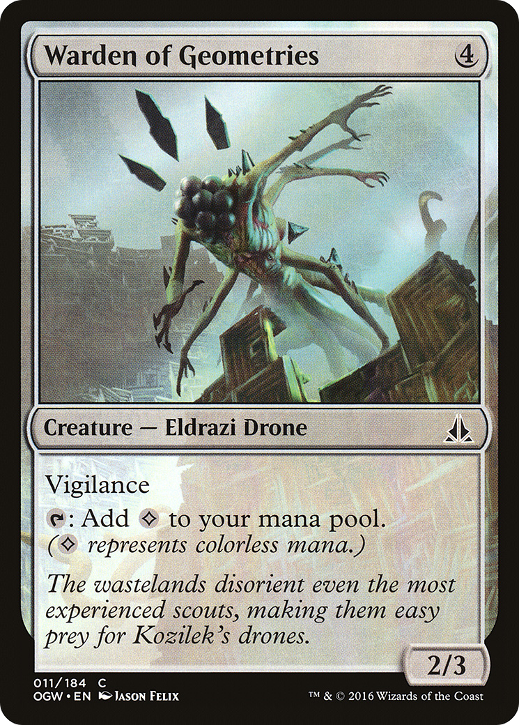 {C} Warden of Geometries [Oath of the Gatewatch][OGW 011] - Misty Mountain Games