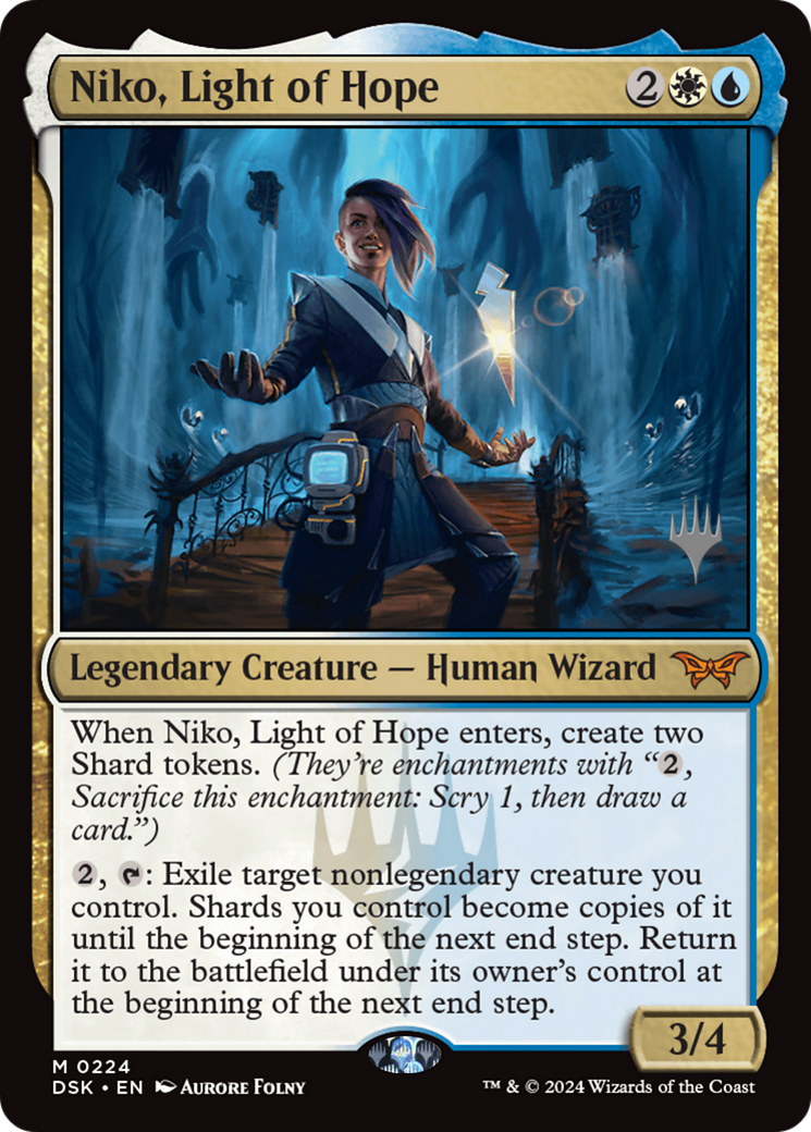 {@R} Niko, Light of Hope [Duskmourn: House of Horror Promos][PP DSK 224]