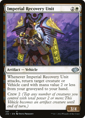 {C} Imperial Recovery Unit [Jumpstart 2022][J22 197]