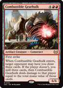 {R} Combustible Gearhulk [Duskmourn: House of Horror Commander][DSC 163]