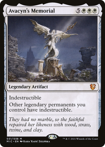 {R} Avacyn's Memorial [Innistrad: Midnight Hunt Commander][MIC 031]