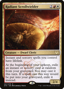{R} Radiant Scrollwielder [Strixhaven: School of Mages][STX 221]