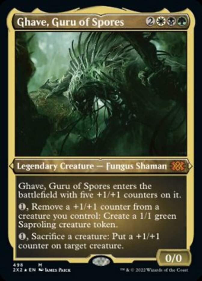 {R} Ghave, Guru of Spores (Foil Etched) [Double Masters 2022][2X2 498]