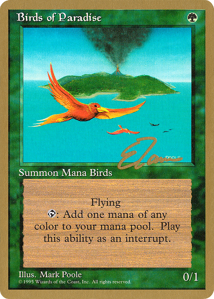 {R} Birds of Paradise (Eric Tam) [Pro Tour Collector Set][GB PTC ET234]