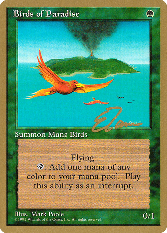 {R} Birds of Paradise (Eric Tam) [Pro Tour Collector Set][GB PTC ET234]
