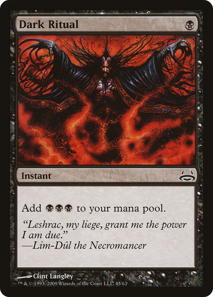 {C} Dark Ritual [Duel Decks: Divine vs. Demonic][DDC 045]