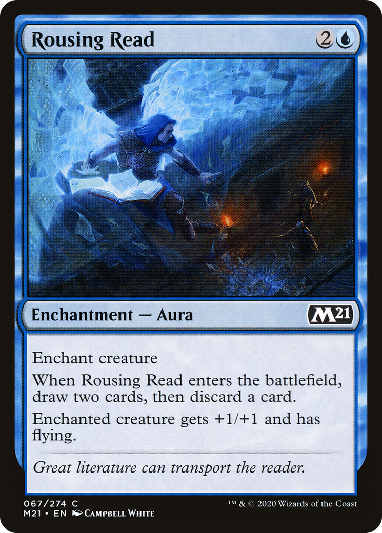 {C} Rousing Read [Core Set 2021][M21 067]