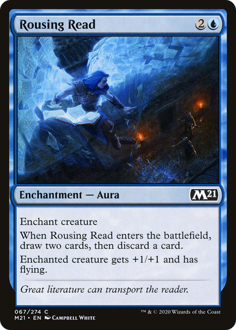 {C} Rousing Read [Core Set 2021][M21 067]