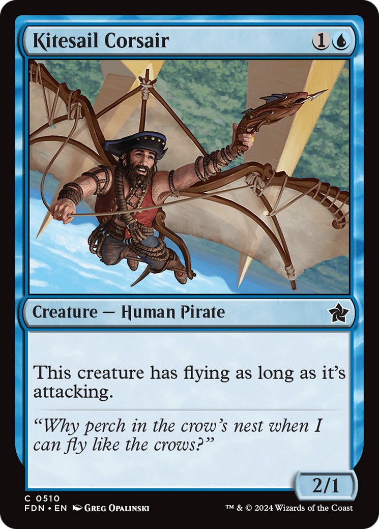 {@C} Kitesail Corsair [Foundations][FDN 510]