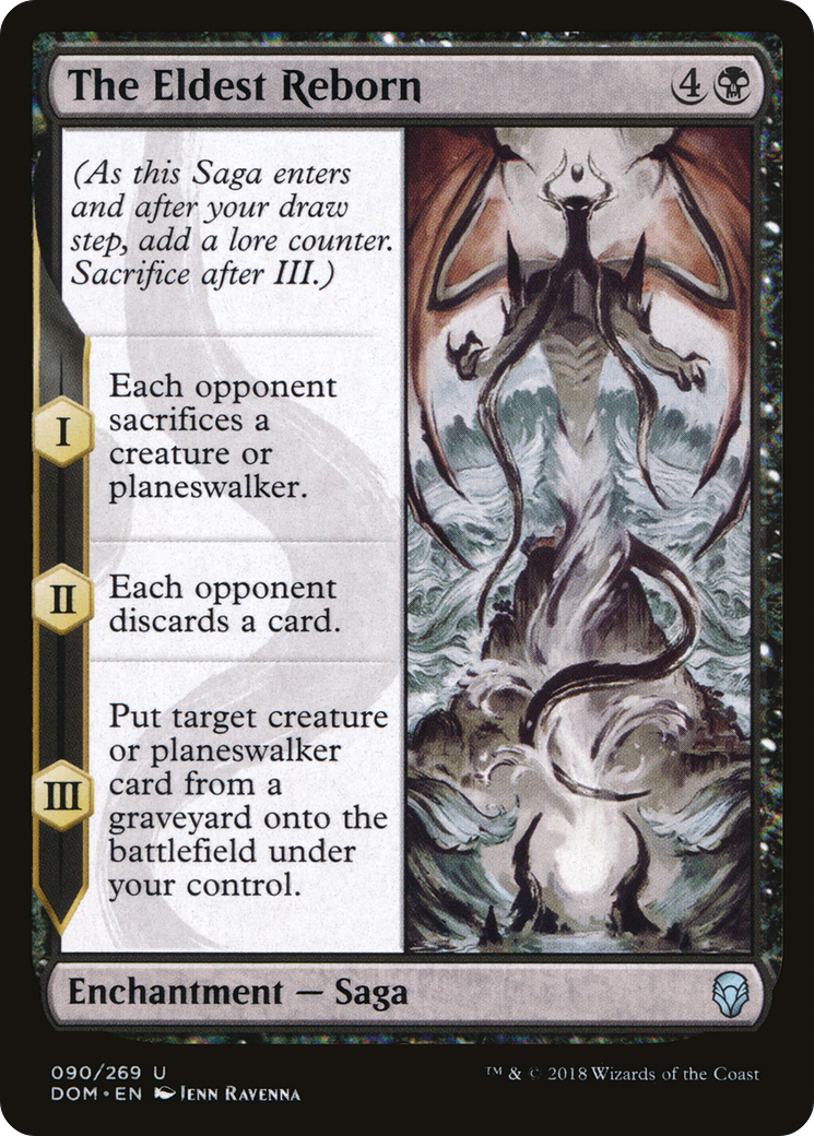 {C} The Eldest Reborn [Dominaria][DOM 090]