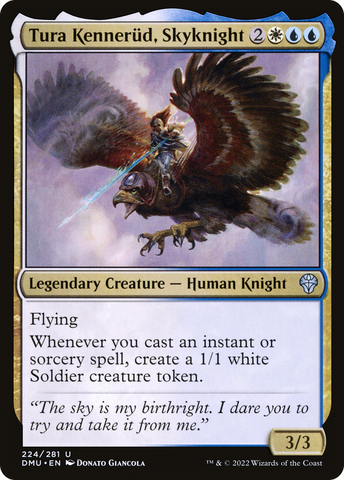 {C} Tura Kennerud, Skyknight [Dominaria United][DMU 224]