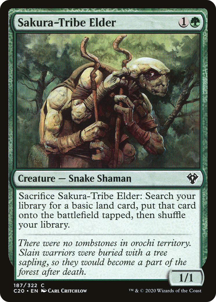{C} Sakura-Tribe Elder [Commander 2020][C20 187] - Misty Mountain Games