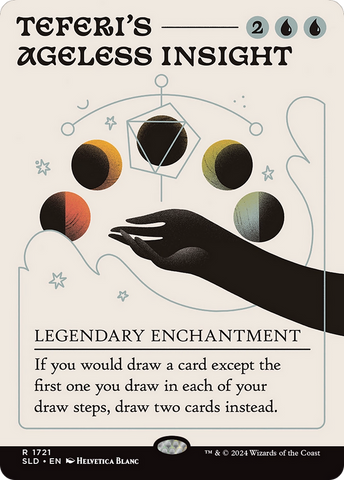 {R} Teferi's Ageless Insight (Rainbow Foil) [Secret Lair Drop Series][RBF SLD 1721]