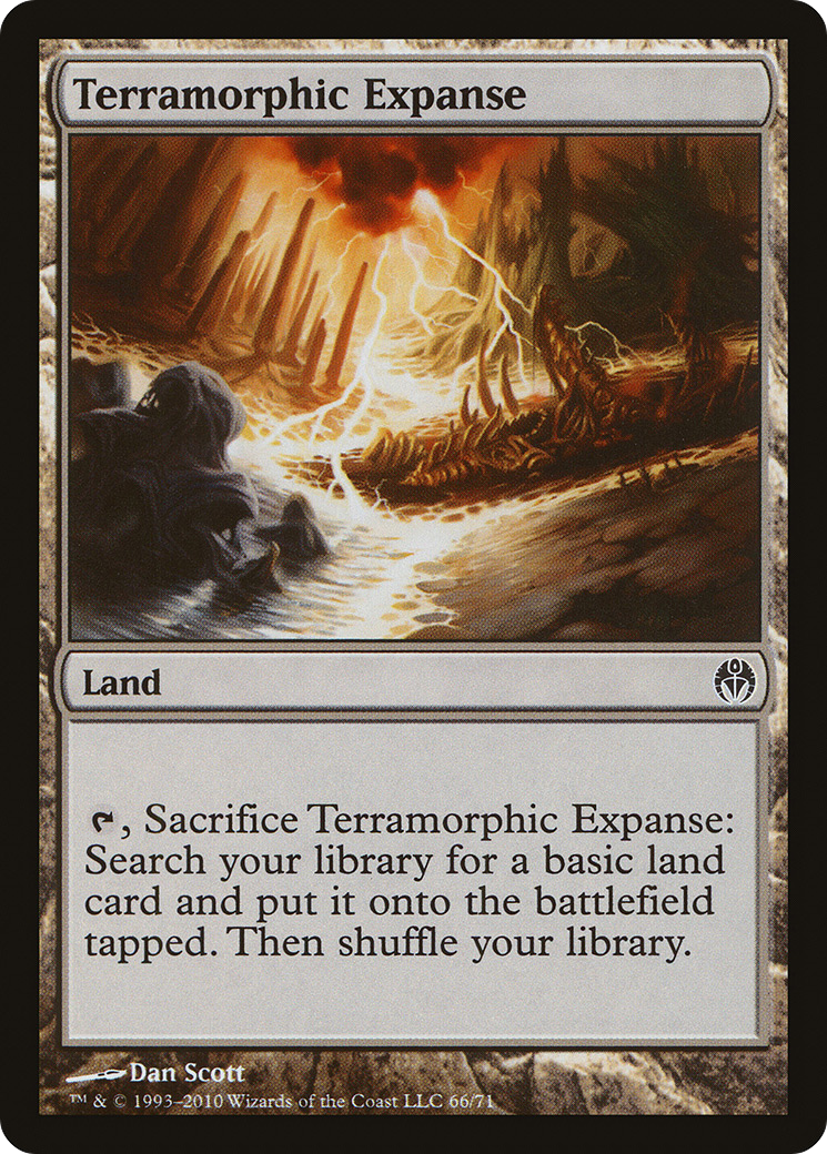 {C} Terramorphic Expanse [Duel Decks: Phyrexia vs. the Coalition][DDE 066]