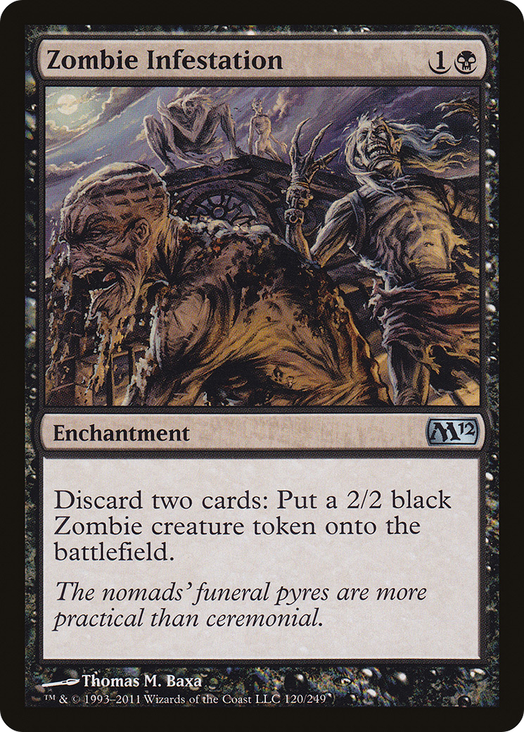 {C} Zombie Infestation [Magic 2012][M12 120] - Misty Mountain Games