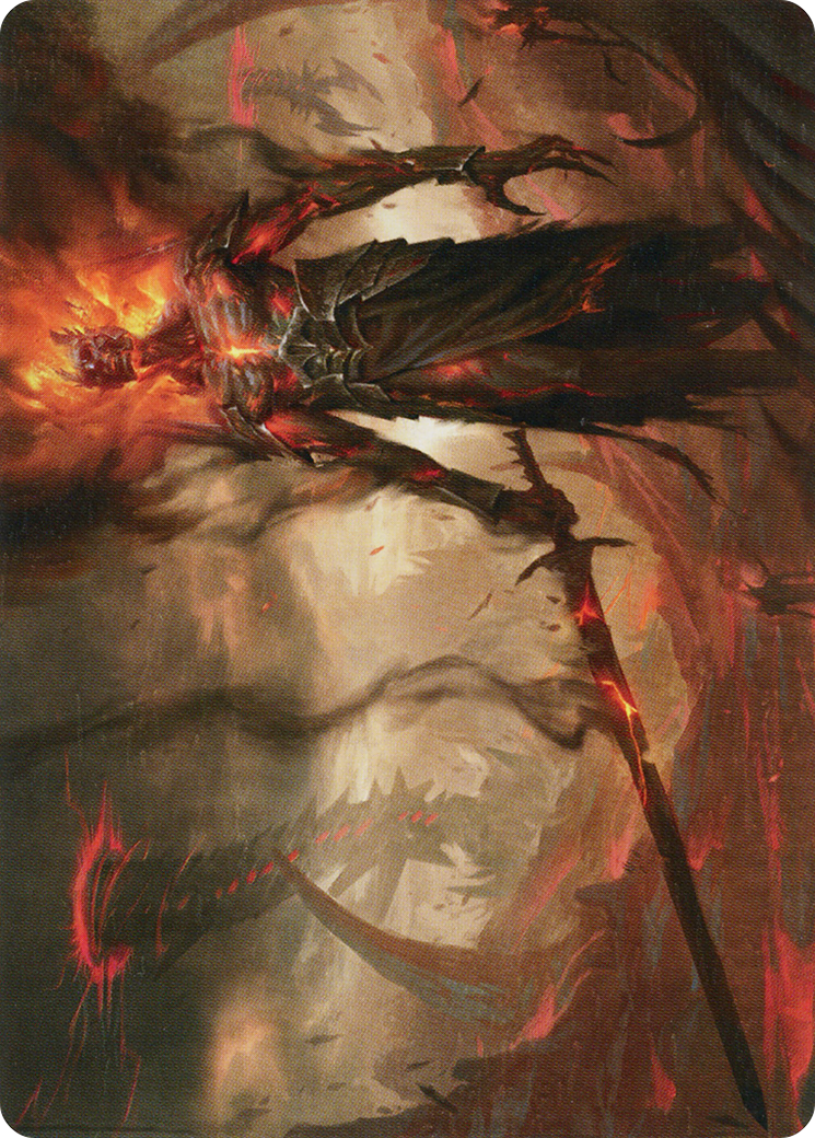 {A} Ashen Reaper Art Card [March of the Machine Art Series][AMOM 046]