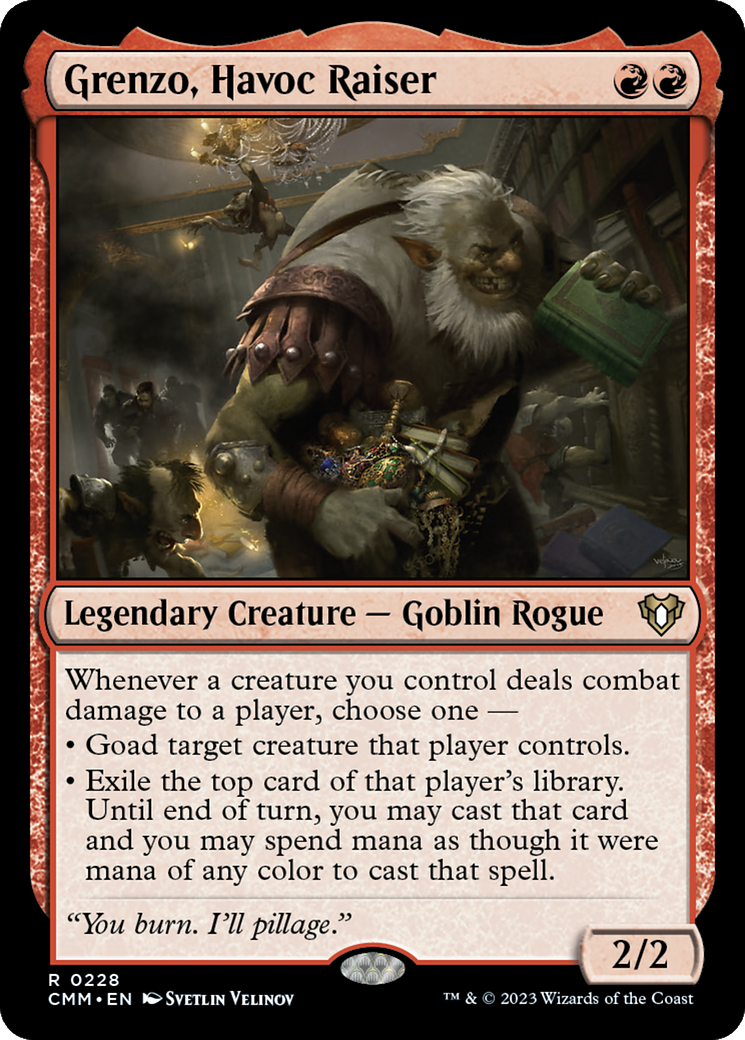{R} Grenzo, Havoc Raiser [Commander Masters][CMM 228]