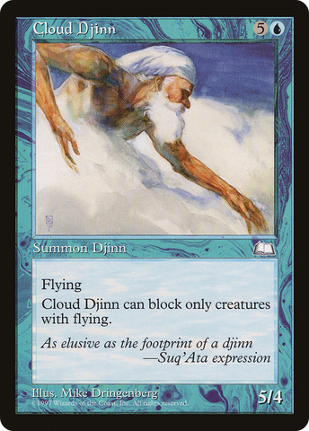 {C} Cloud Djinn [Weatherlight][WTH 036]