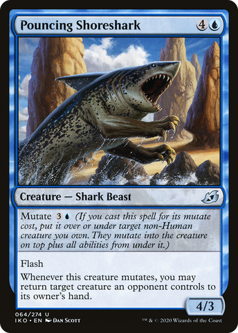 {C} Pouncing Shoreshark [Ikoria: Lair of Behemoths][IKO 064]
