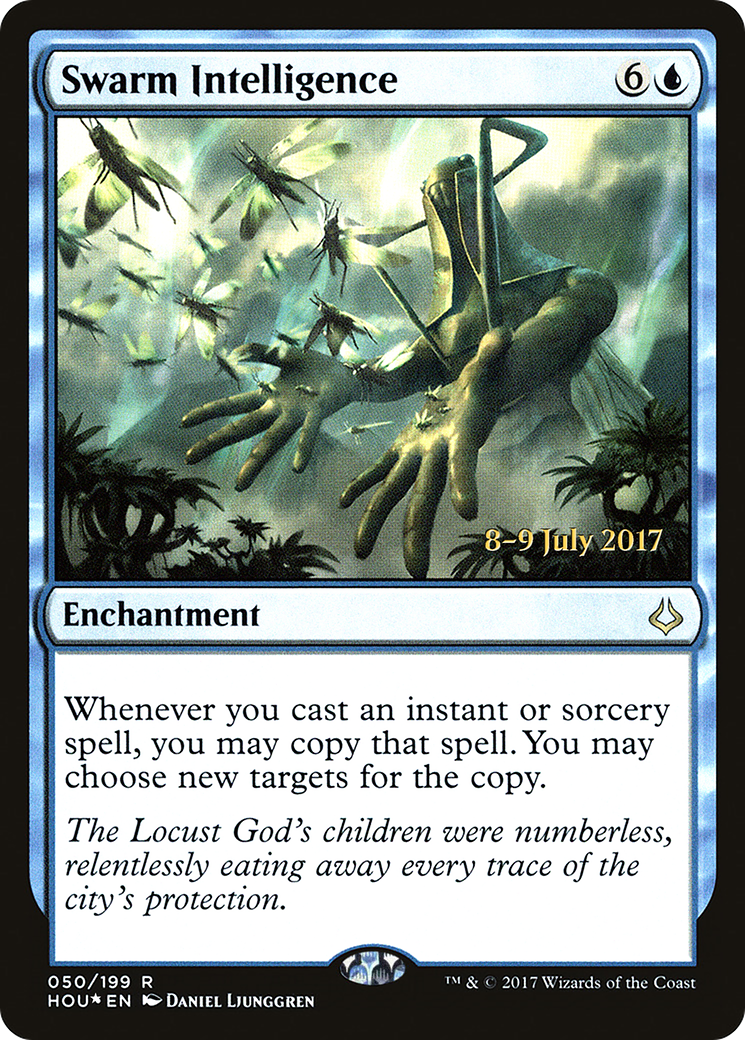 {R} Swarm Intelligence [Hour of Devastation Prerelease Promos][PR HOU 050]