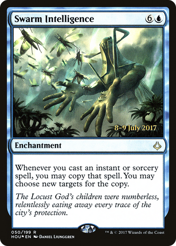 {R} Swarm Intelligence [Hour of Devastation Prerelease Promos][PR HOU 050]