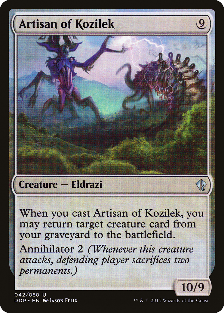 {C} Artisan of Kozilek [Duel Decks: Zendikar vs. Eldrazi][DDP 042]