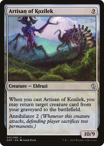 {C} Artisan of Kozilek [Duel Decks: Zendikar vs. Eldrazi][DDP 042]