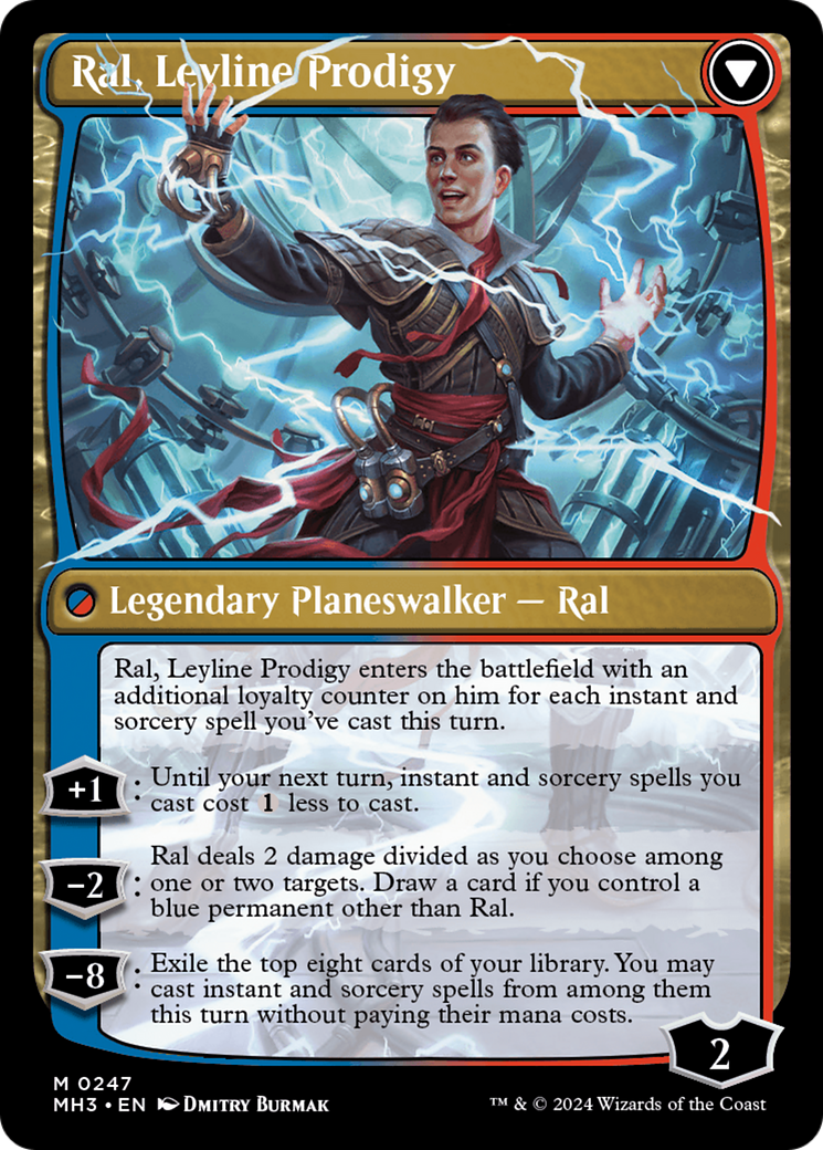 {R} Ral, Monsoon Mage // Ral, Leyline Prodigy [Modern Horizons 3][MH3 247]