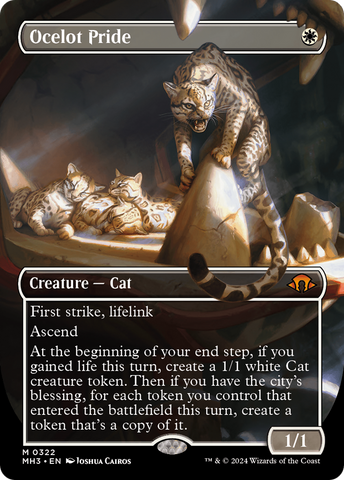 {R} Ocelot Pride (Borderless) [Modern Horizons 3][MH3 322]
