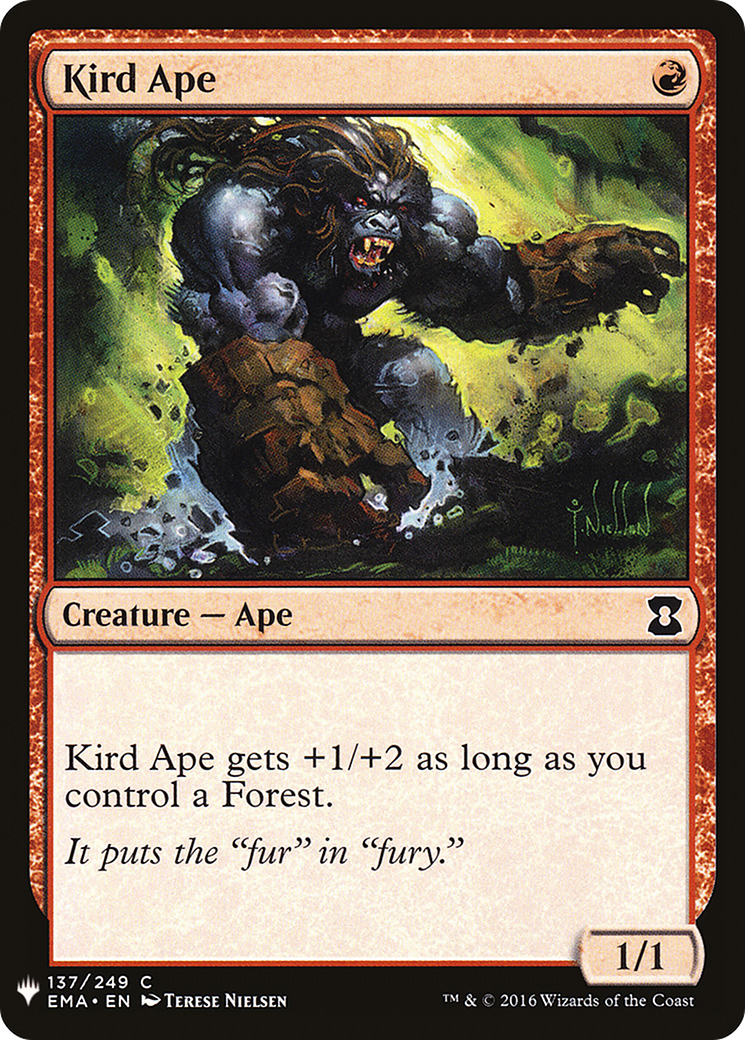 {C} Kird Ape [Mystery Booster][LS EMA 137]