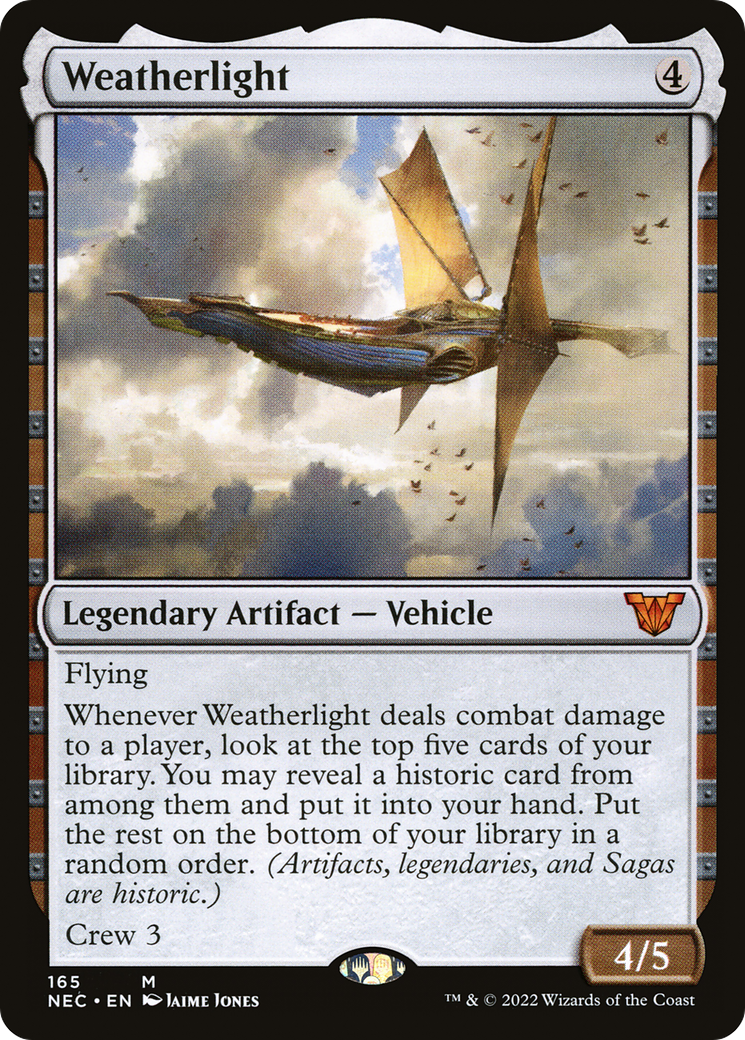 {R} Weatherlight [Kamigawa: Neon Dynasty Commander][NEC 165]