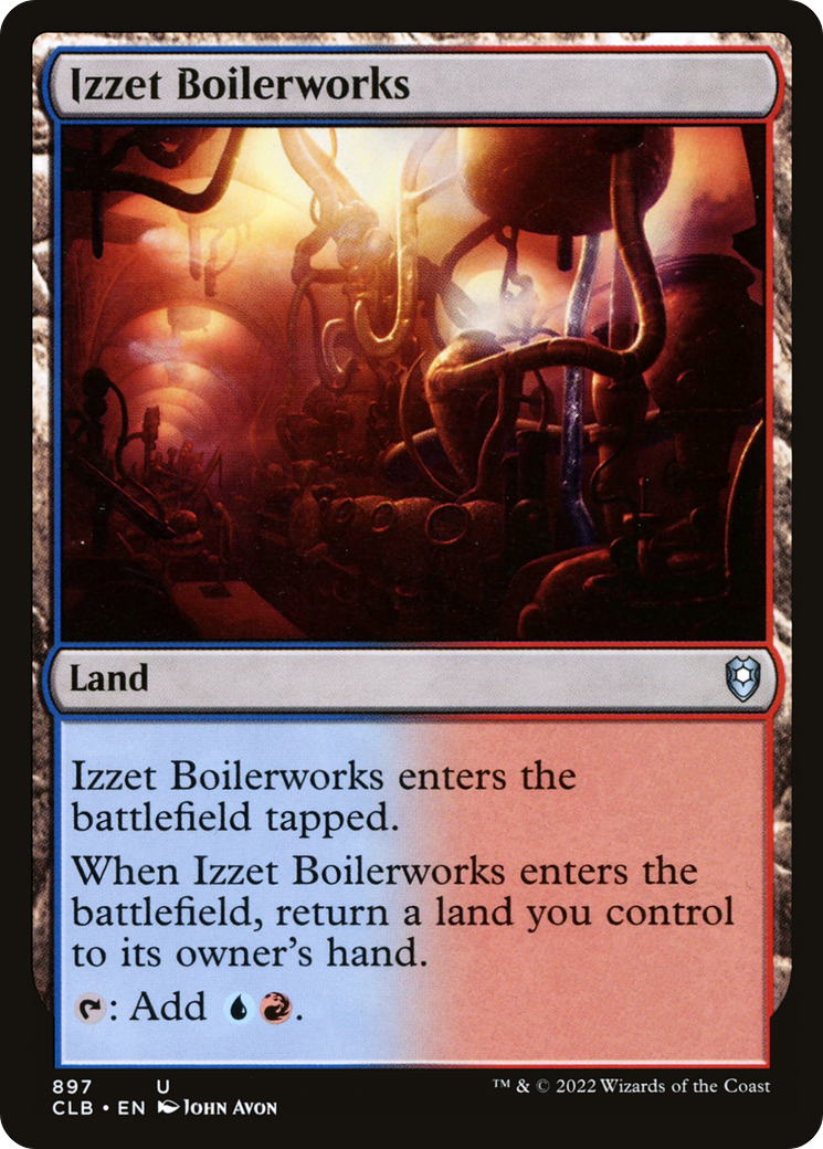 {C} Izzet Boilerworks [Commander Legends: Battle for Baldur's Gate][CLB 897]