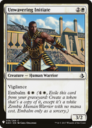 {C} Unwavering Initiate [Mystery Booster][LS AKH 036]