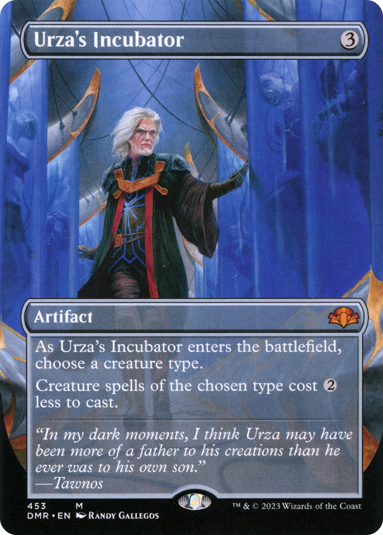 {R} Urza's Incubator (Borderless Alternate Art) [Dominaria Remastered][DMR 453]