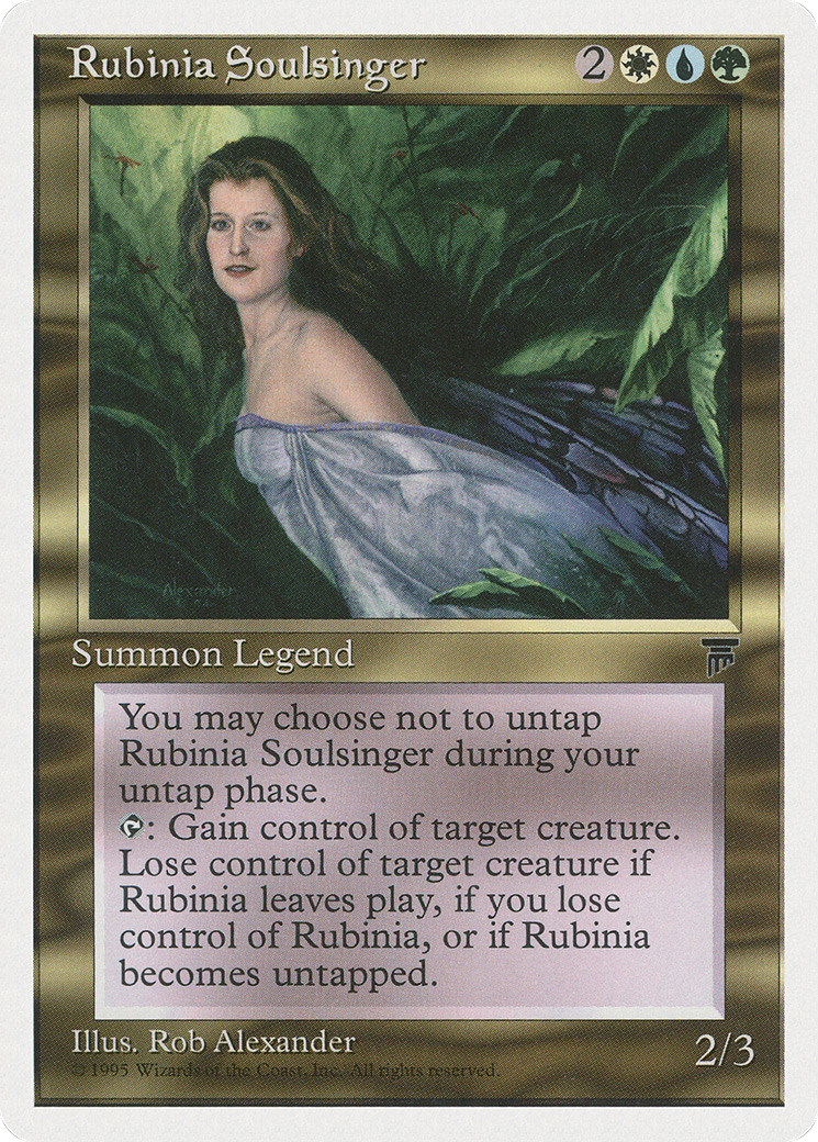 {R} Rubinia Soulsinger [Chronicles][CHR 083]