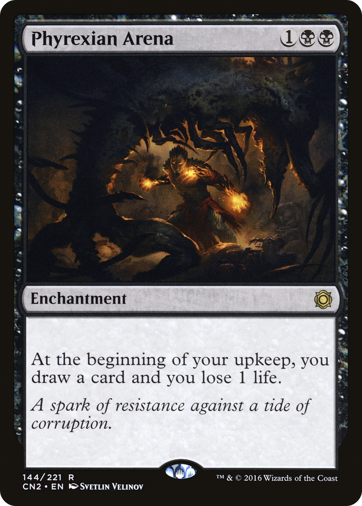 {R} Phyrexian Arena [Conspiracy: Take the Crown][CN2 144]