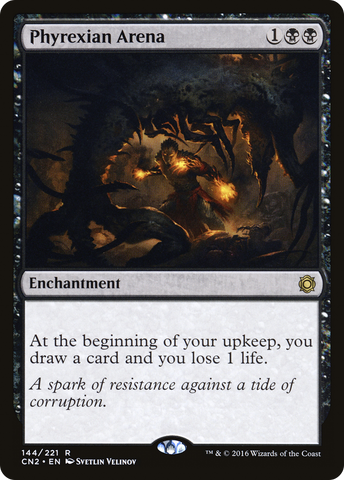 {R} Phyrexian Arena [Conspiracy: Take the Crown][CN2 144]