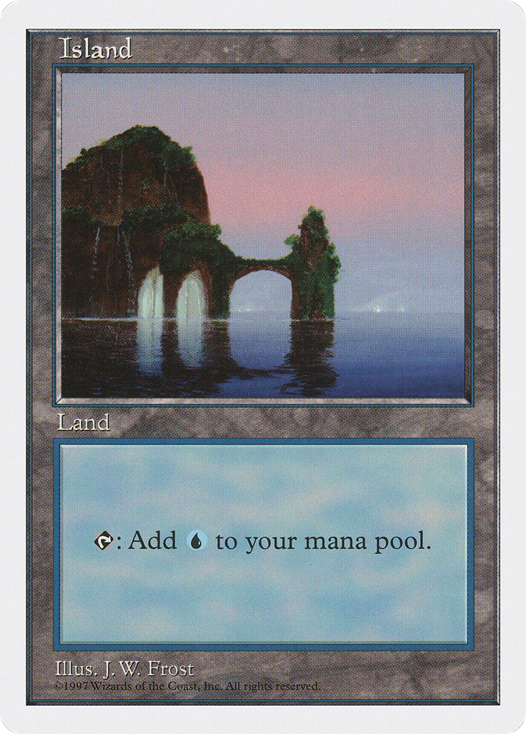 {B}[5ED 434] Island (434) [Fifth Edition]