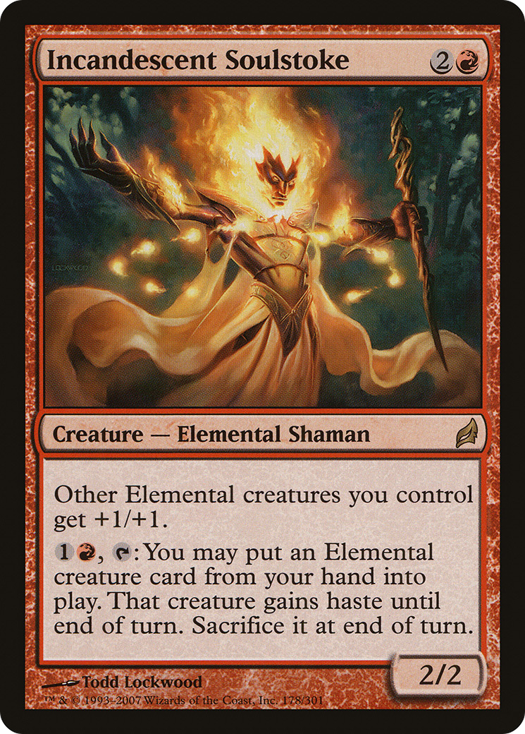 {R} Incandescent Soulstoke [Lorwyn][LRW 178]