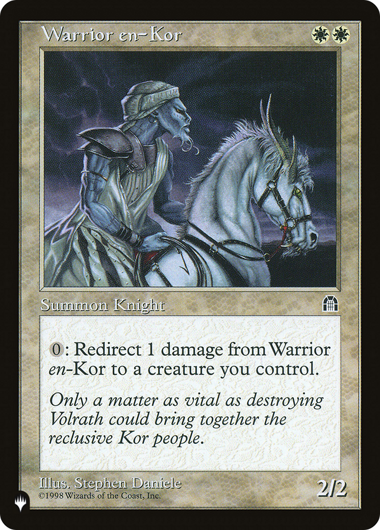 Warrior en-Kor [LIST ]