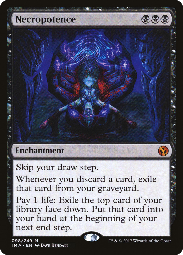 {R} Necropotence [Iconic Masters][IMA 098] - Misty Mountain Games