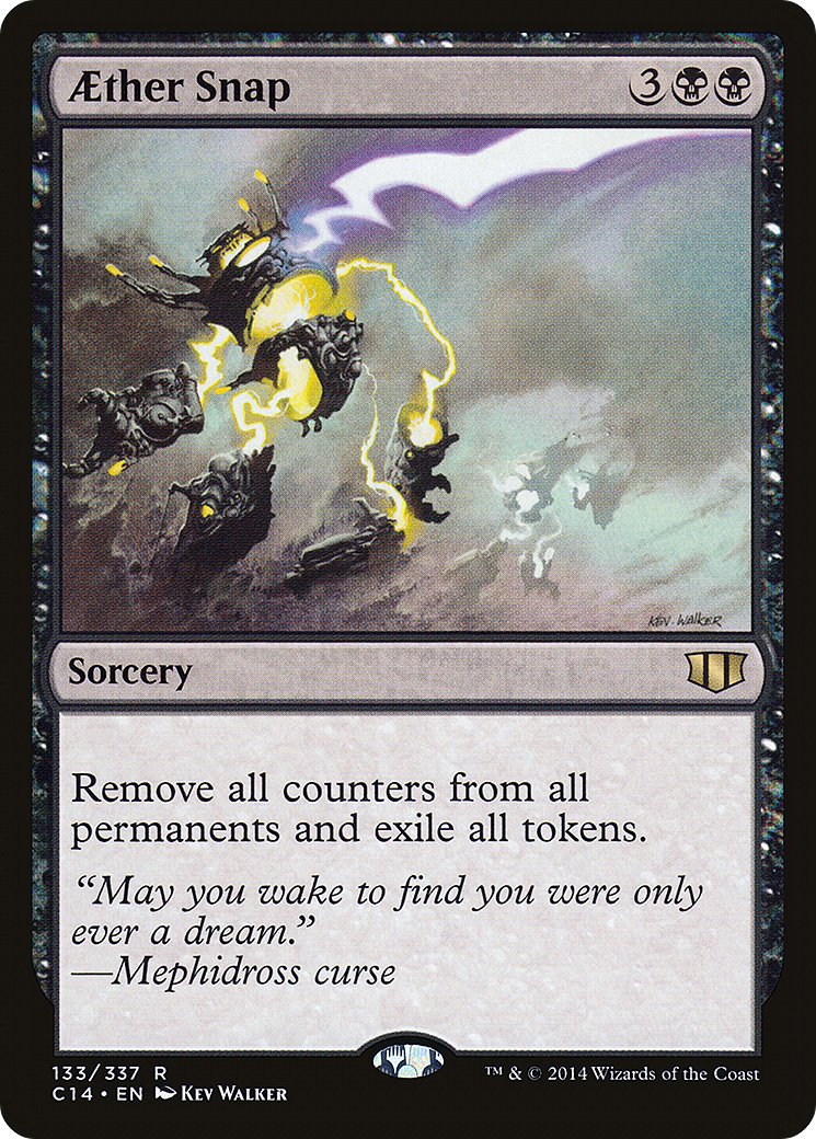 {R} Aether Snap [Commander 2014][C14 133]